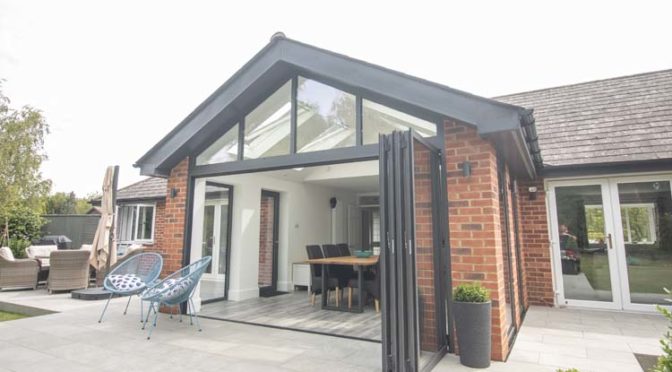 Solarlux Ecoline Bi Fold Doors, Sonning, Berkshire