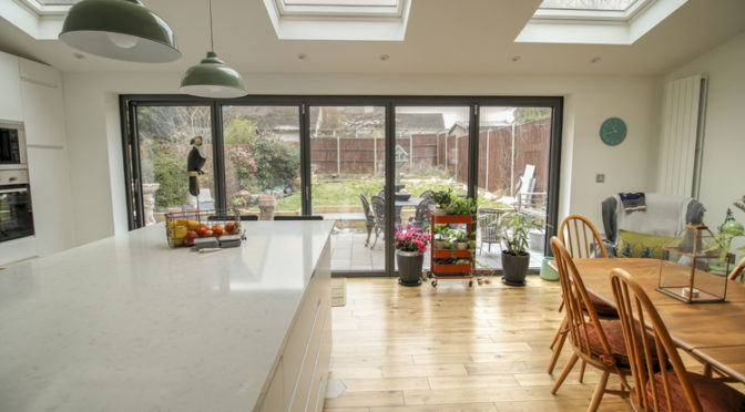 Solarlux Ecoline Bi-Fold Doors, Woodley, Berkshire