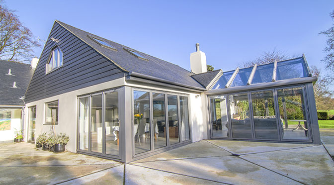 Solarlux SL 60e Bi-Fold Doors and Solarlux Wintergarden Contemporary Glazed Extension, Sussex Kent Border (3)