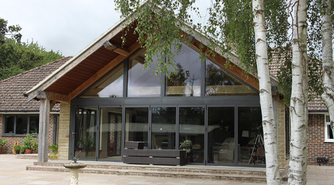 Solarlux SL 81 Bi-Fold Doors, East Grinstead, Sussex