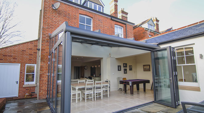 Solarlux Wintergarden, Contemporary Glazed Extension, Caversham, Reading, Berkshire