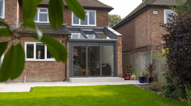 Solarlux Wintergarden Glazed Extension, Wokingham