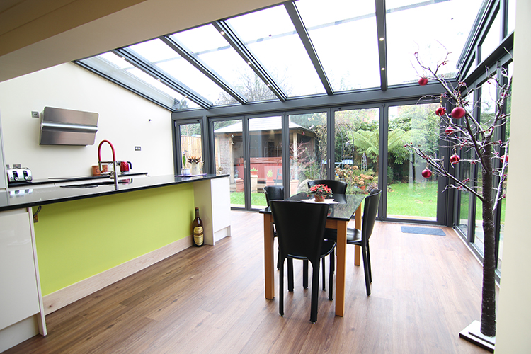 Glass Kitchen Extension