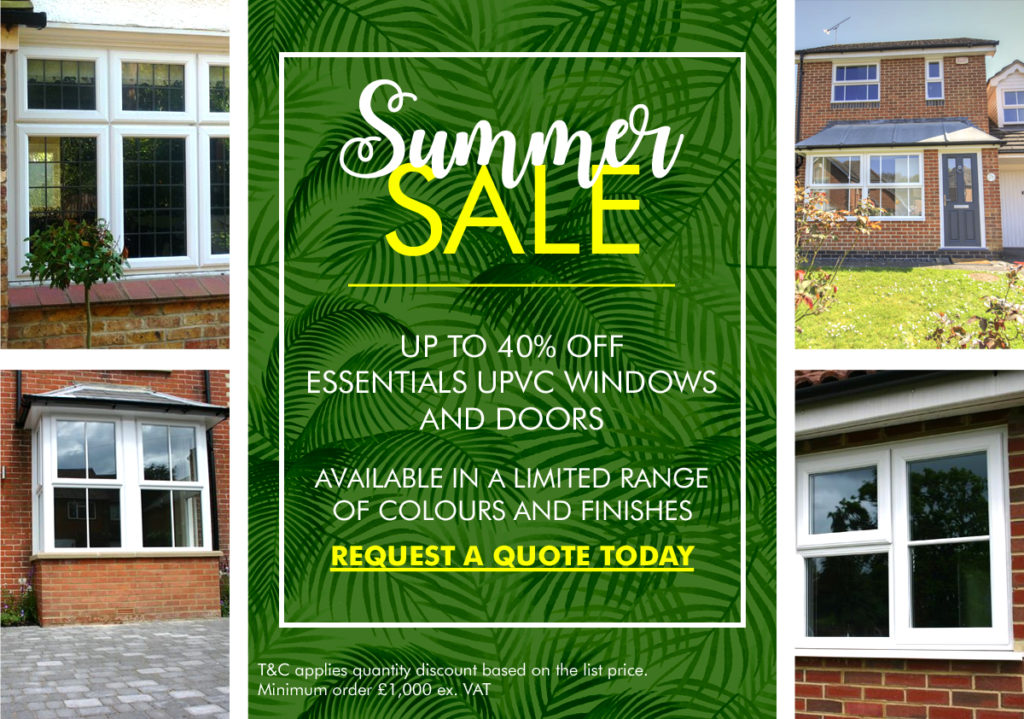up to 40% off Essential UPVC Windows