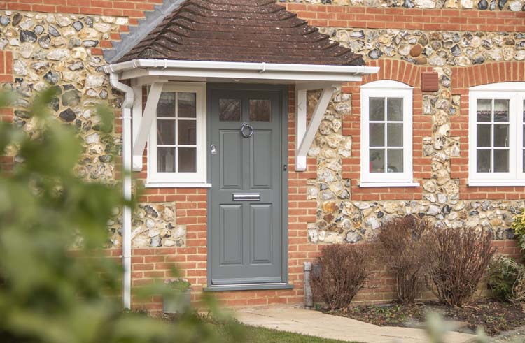 Modern Timber Entrance Doors