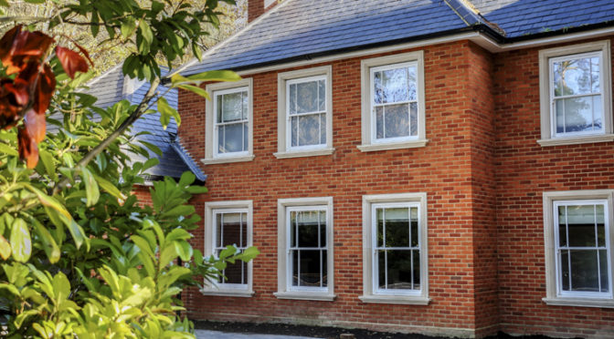 Timber Sliding Sash Windows, Sandhurst, Berkshire