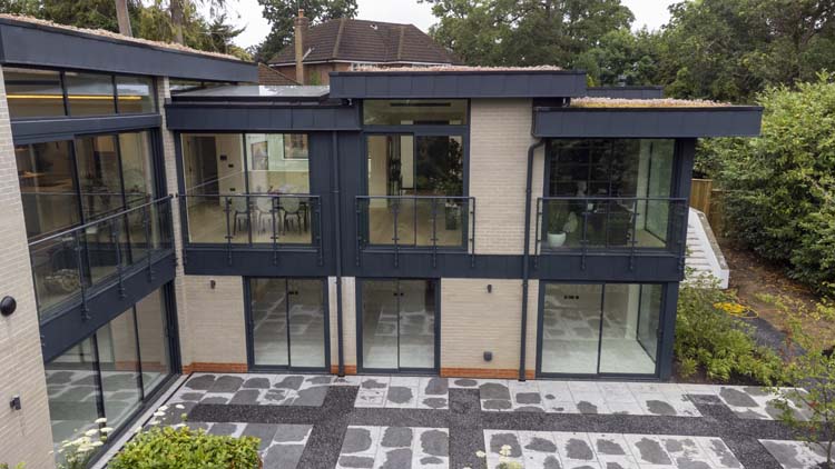 Triple glazed windows improving home energy efficiency