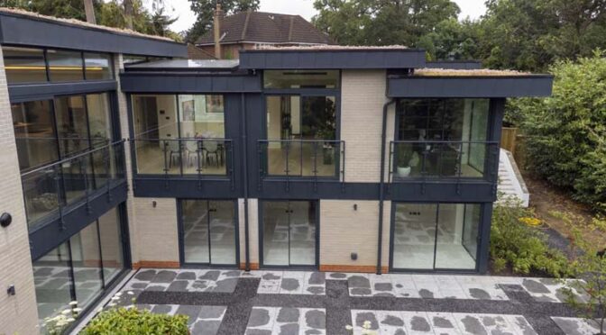 Triple Glazed Slimline Aluminium Windows and Sliding Doors, South Farnham, Surrey