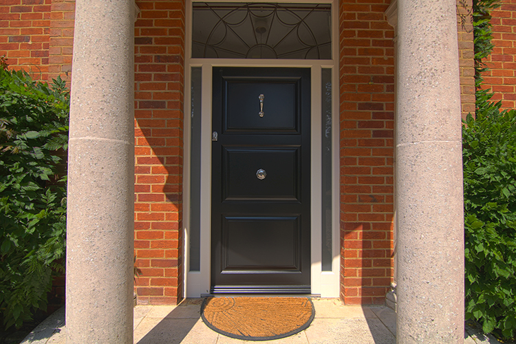 Timber Front Door, Finchampstead, Wokingham, Berkshire