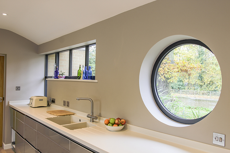 Transom Kitchen windows