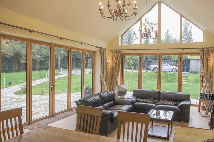 Bi-Folding Doors to The Living Room