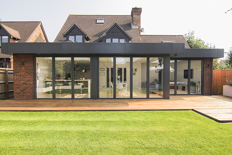 aluminium bifold patio doors