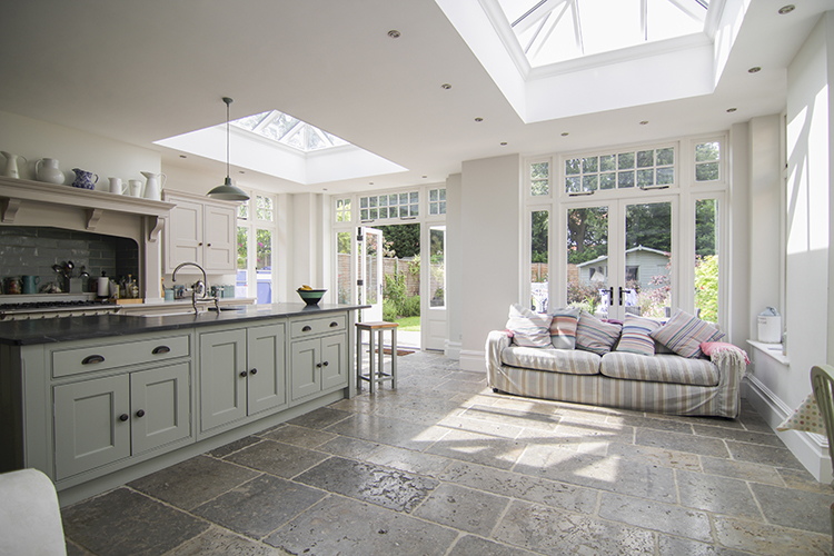Bespoke timber windows adding character and warmth to a family home