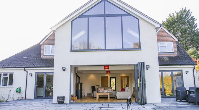 Solarlux SL 60e Bi-Folding Doors and Fixed Frames, Basingstoke, Hampshire