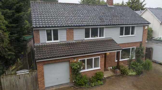 White Aluminium Flush Replacement Windows Windsor