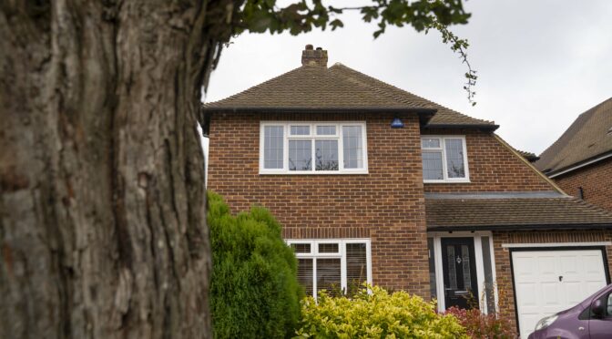 White uPVC Square Leaded Windows, with Trickle Vents, Wokingham
