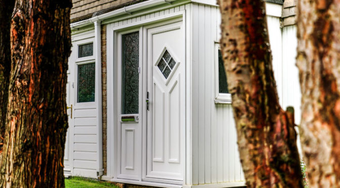 uPVC White Front Door, Wokingham, Berkshire