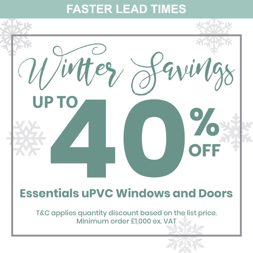 Fall in Love with up to 40% off uPVC Windows and Doors
