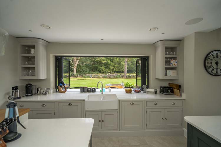 bifolding kitchen windows