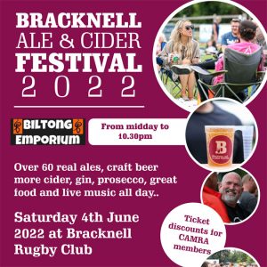 Bbracknell ale cider festival 2022