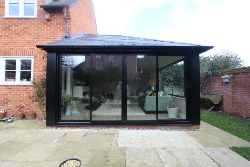 Warm roof conservatory