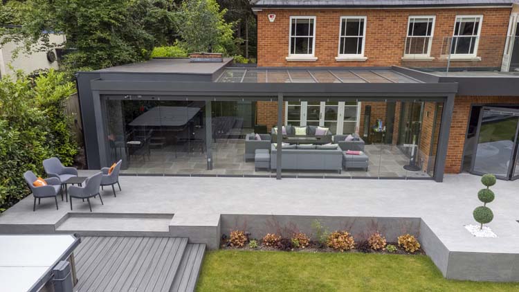 Solarlux SDL Acubis Glass Room Extension, Sandhurst