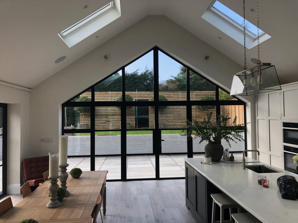 Gable ends - Crittall Style Windows and Doors