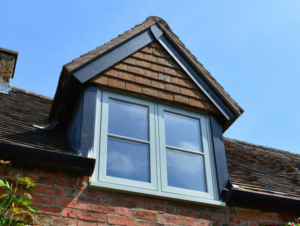 Evolution Flush 70 Timber Effect Window