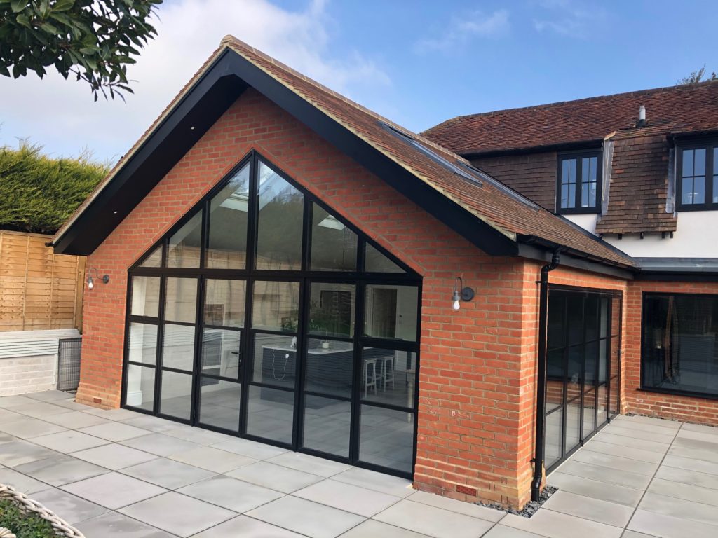 Gable ends - Crittall Style Windows and Doors