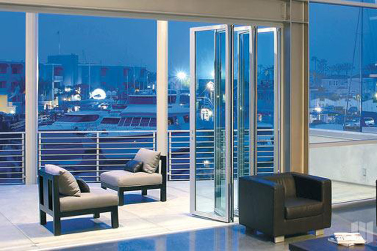 Aluminium Bifold Glass Doors SL 35