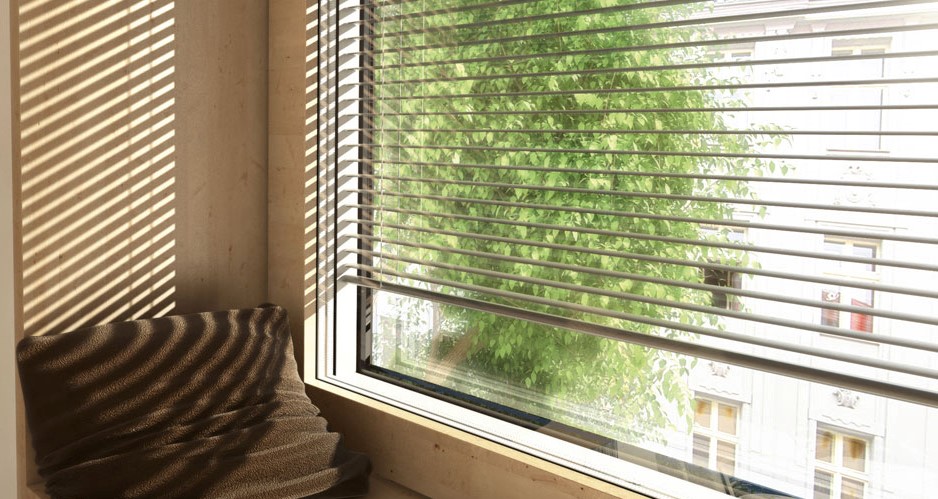 integrated blinds inside windows