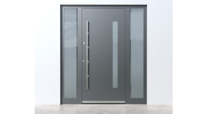 quantum aluminium front doors