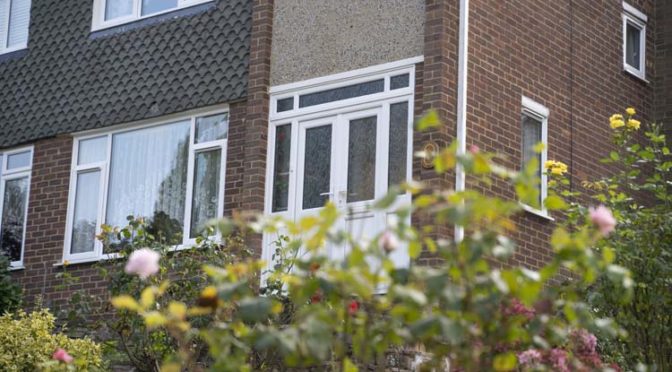 uPVC Porch Double Doors, Crowthorne