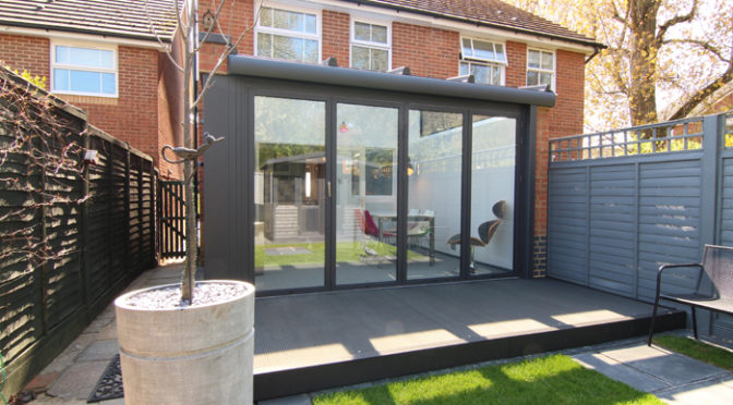 Solarlux Wintergarden, Atrium and Bi-Folding Doors in Binfield, Berkshire