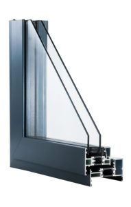 Contemporary Aluminium Window - System 1 Exterior